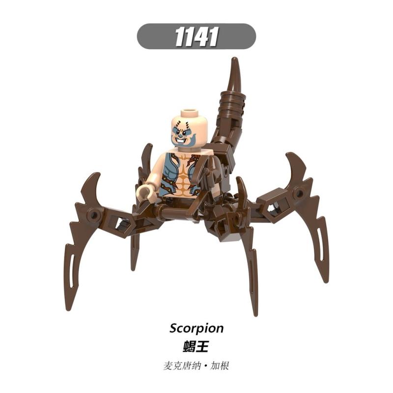 X0241 XH1136 Grüner Kobold Kompatibel mit Lego Minifiguren Avengers Kingpin Scorpion Spider Man