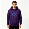 Men's Stylish Printed Pullover Hoodie, Creative Fiery Eyes Graffiti Pattern Casual Long Sleeve Sweatshirt for Daily Wear