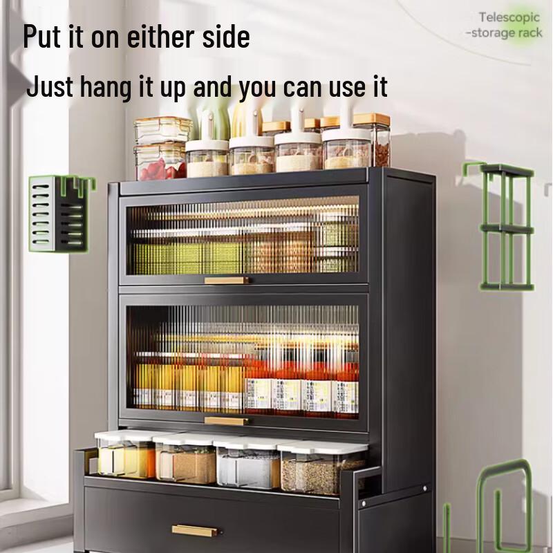 Modern Countertop Spice Rack Organizer