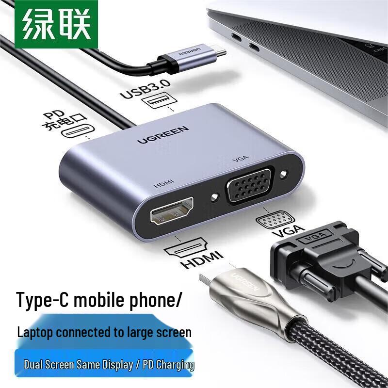 UGREEN CM162 USB-C 4-in-1 Multiport Adapter