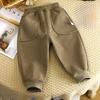 Children's Velvet Pants Winter Clothes Boys' Thickened Baby Warm Pants Girls' Pants Sports Pants Children's Pants Wholesale