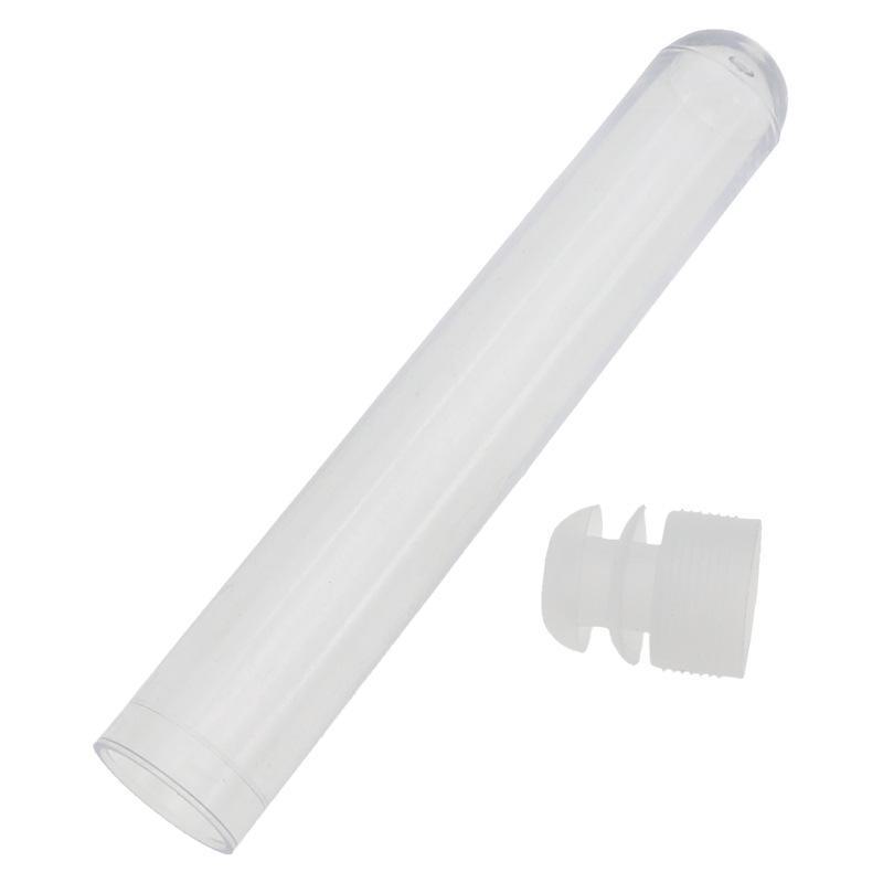 Porte-aiguille transparent: Bouteille de Rangement Compacte en Plastique pour Accessoires de Couture DIY