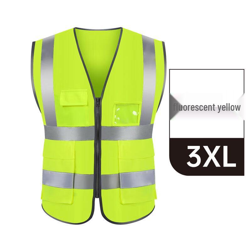 High-Visibility Reflective Safety Vest