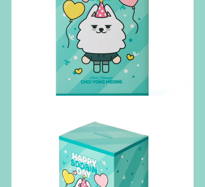 [SET DE PLUȘURI] SOOBIN de la TXT (MÂINE X ÎMPREUNĂ) [ZIUA FERICITĂ SOOBIN] Mesager Inimă : CHOI YONG MEONG (2025)