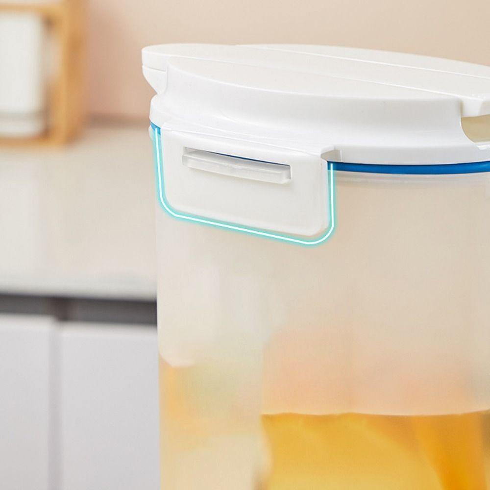 2L Cold Water Pot High Temperature Juice Bucket Creative Cold Water Kettle For Outdoor Camping