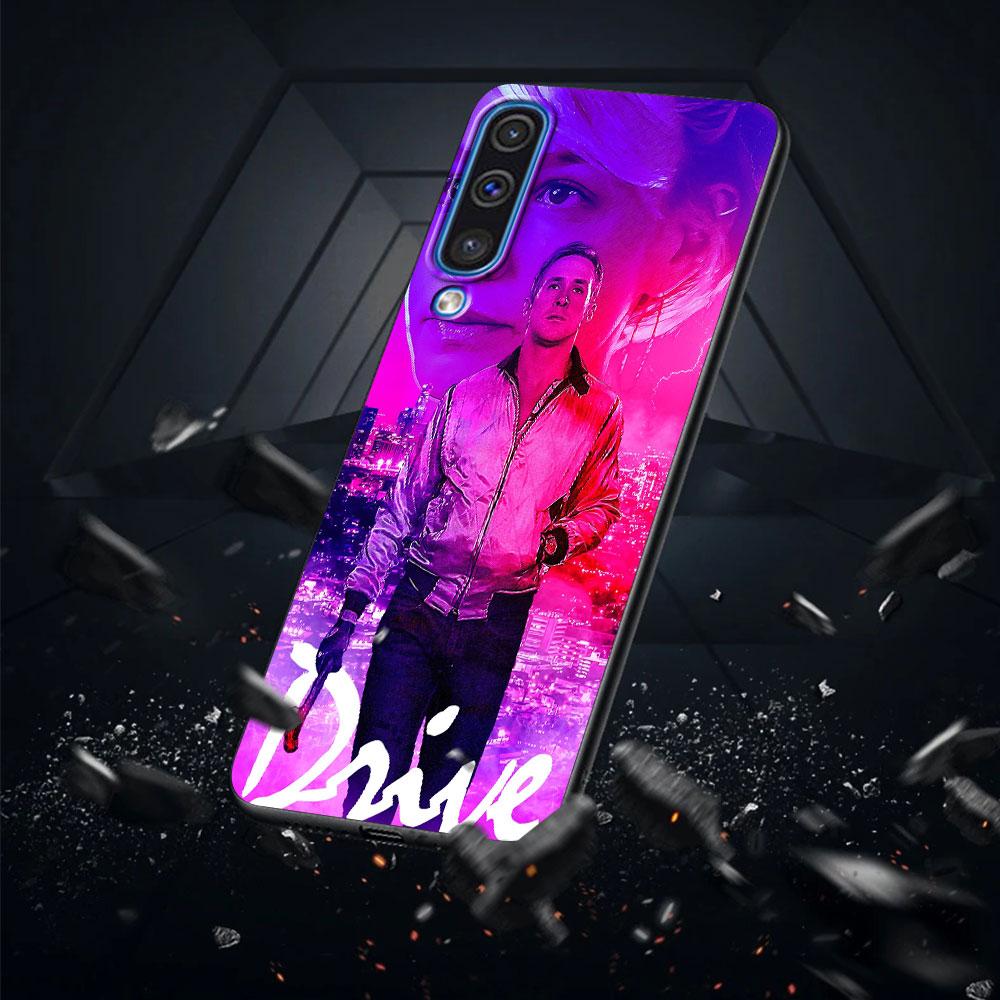 Drive Art Ryan Gosling Case for Samsung Galaxy A10s A50 A50s A02s A03s A20 A30 A20e A70 A70s A20s A30s A10 TPU Black Phone Cover