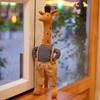 Giraffe Suspender Trousers Plush Toy Stuffed Animal Doll Decoration 40cm Gift