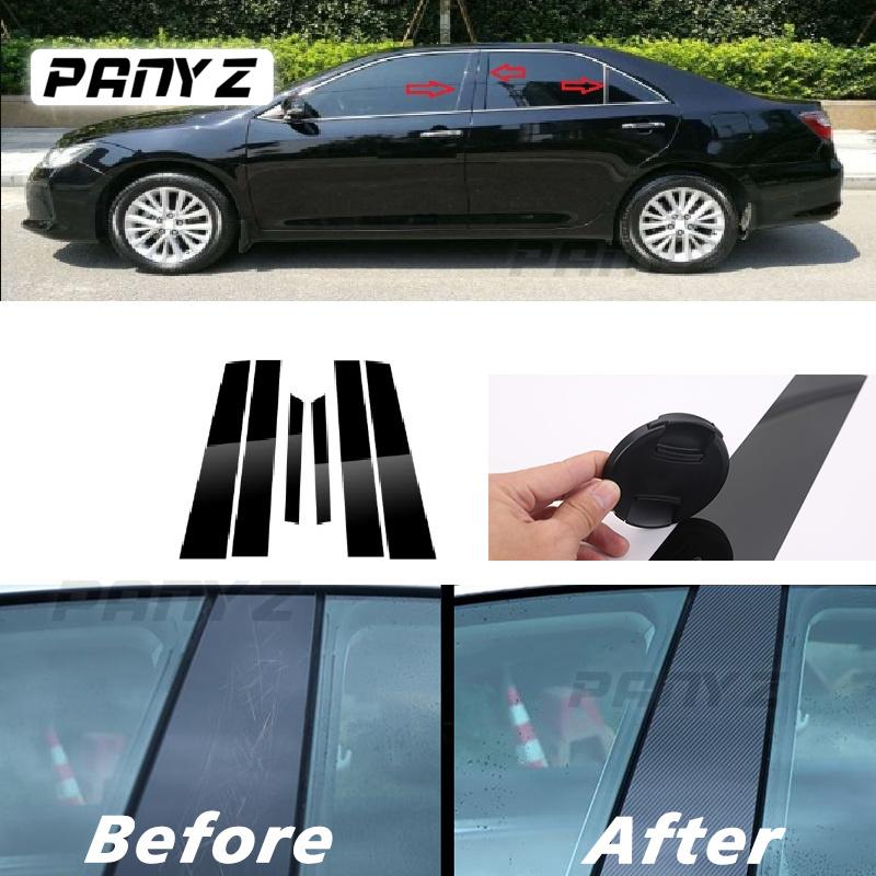 

Подходит для Toyota Camry 2012-2017, полированная стойка, накладка на окно, колонка до н. э.