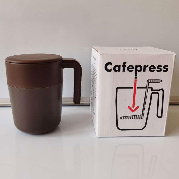 

Кавоварка або чайник з френч-пресом об’ємом 8 унцій із заваркою. Оригінальний пластик 8OZ