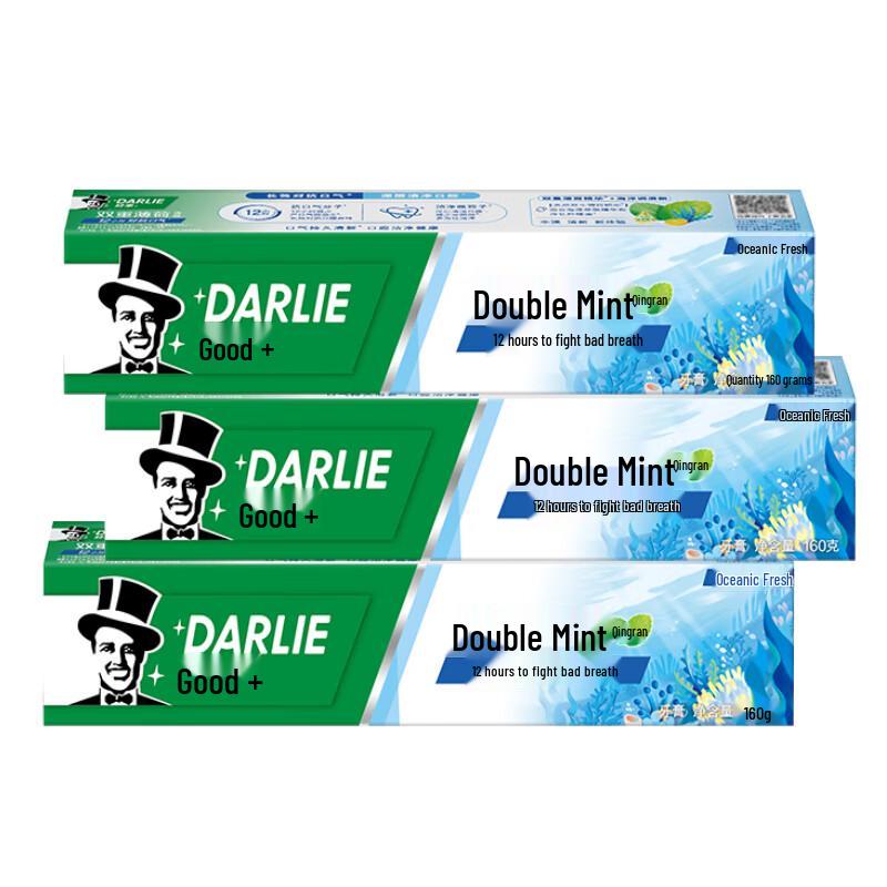 

Darlie Double Mint Ocean Fresh Toothpaste 3-Pack