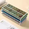 Weekly Pill Organizer 2 Times 7 Day Am Pm With Large Compartments, Pills Case Bpa-Free Pill Container For Vitamins, Fish Oils