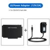 IDE and SATA Adapter,USB3.0 Hard Drive Converter with Power Switching for 2.5 and 3.5 Inch HDDs or SSD DVDRW Drives