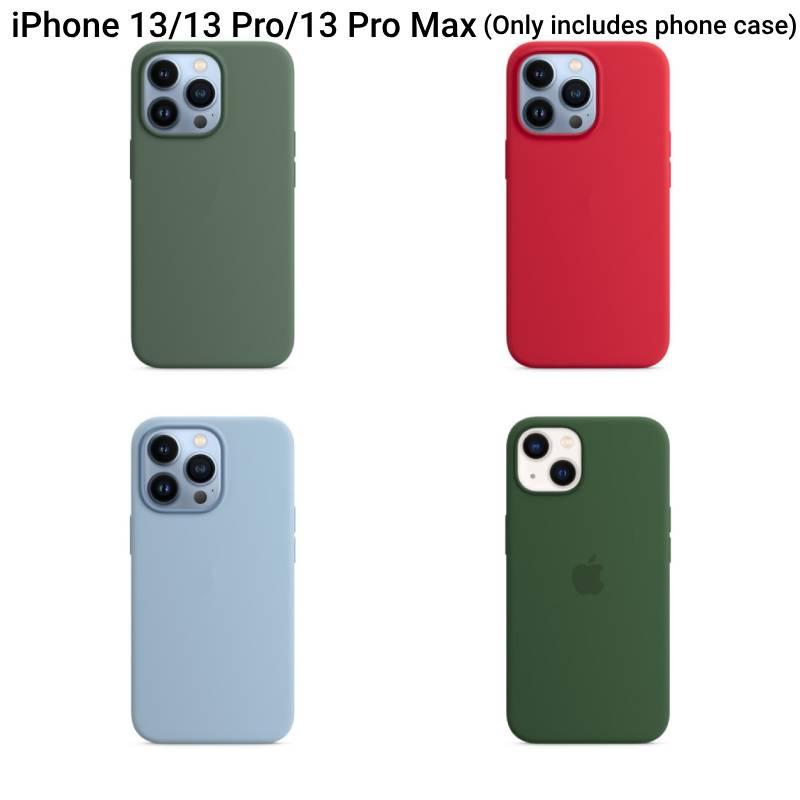 Apple 13 Oficiální tekutý silikon Magnetická adsorpce Kreslený kryt pro iPhone 13