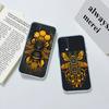 Art Bees Cartoon Phone Case for Motorola G14 G15 G24 G30 G31 G32 G34 G41 G42 G51 G52 G50 G60S G60 G62 G72 G71 G73 G84 G85 G200 E32