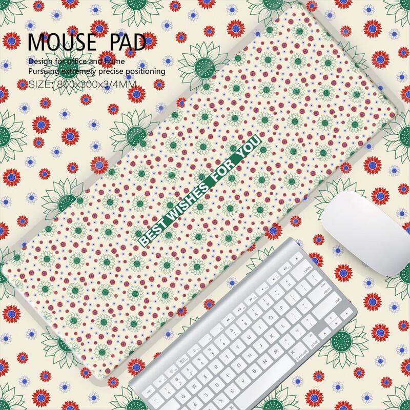 Fumede Small Floral Office Mouse Pad