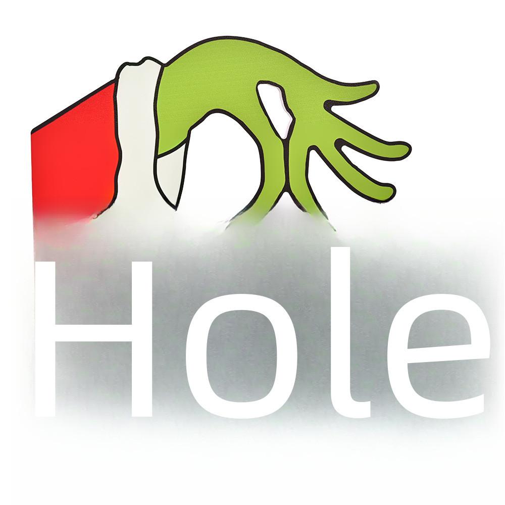 Charming Wooden Christmas Door Hanger Grinch Wreath For Festive Home Decor