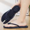 2024 Hot Sell New Uxst Men's Platform Flip Flops Bathroom Home Women Hotel Slippers Outdoor Travel Folding Slippers Non-slip