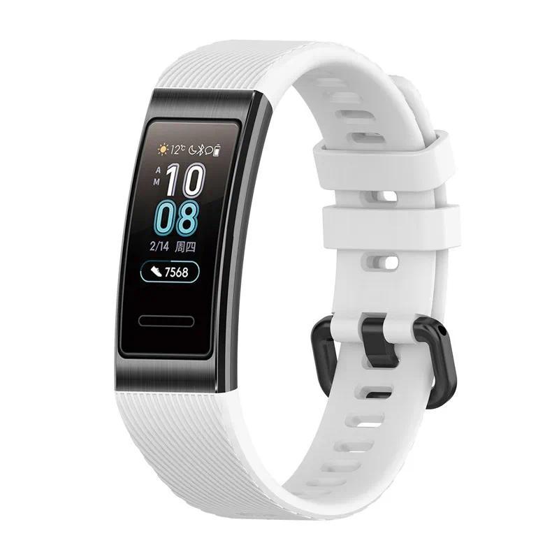 

М який силіконовий ремінець для Huawei Band 3 Pro 4 Pro Smart Watch Браслет Correa Для Huawei Band 3 TER-B09/TER-B29S Петля Наручний ремінець huawei band 3 pro білий