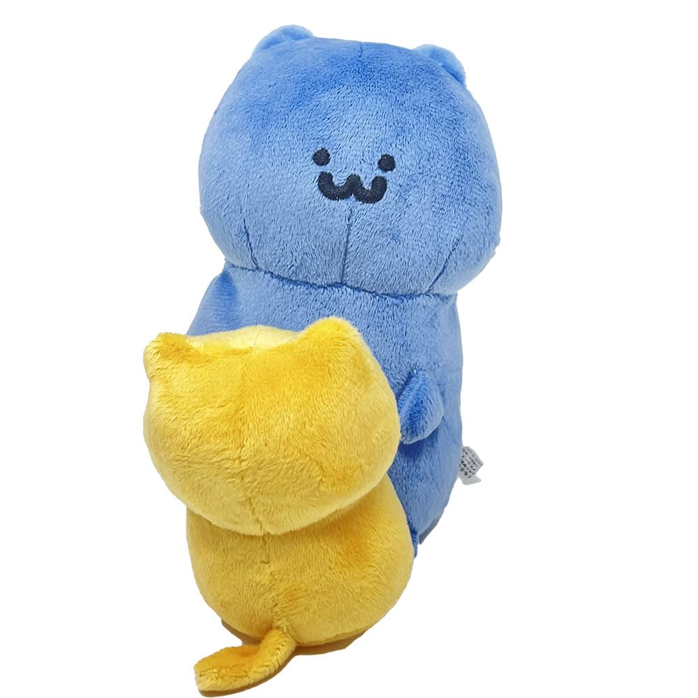 

Official Obungu to Issho Buruburu Hug Plush 15cm Toy, Approx. (Blue) синий