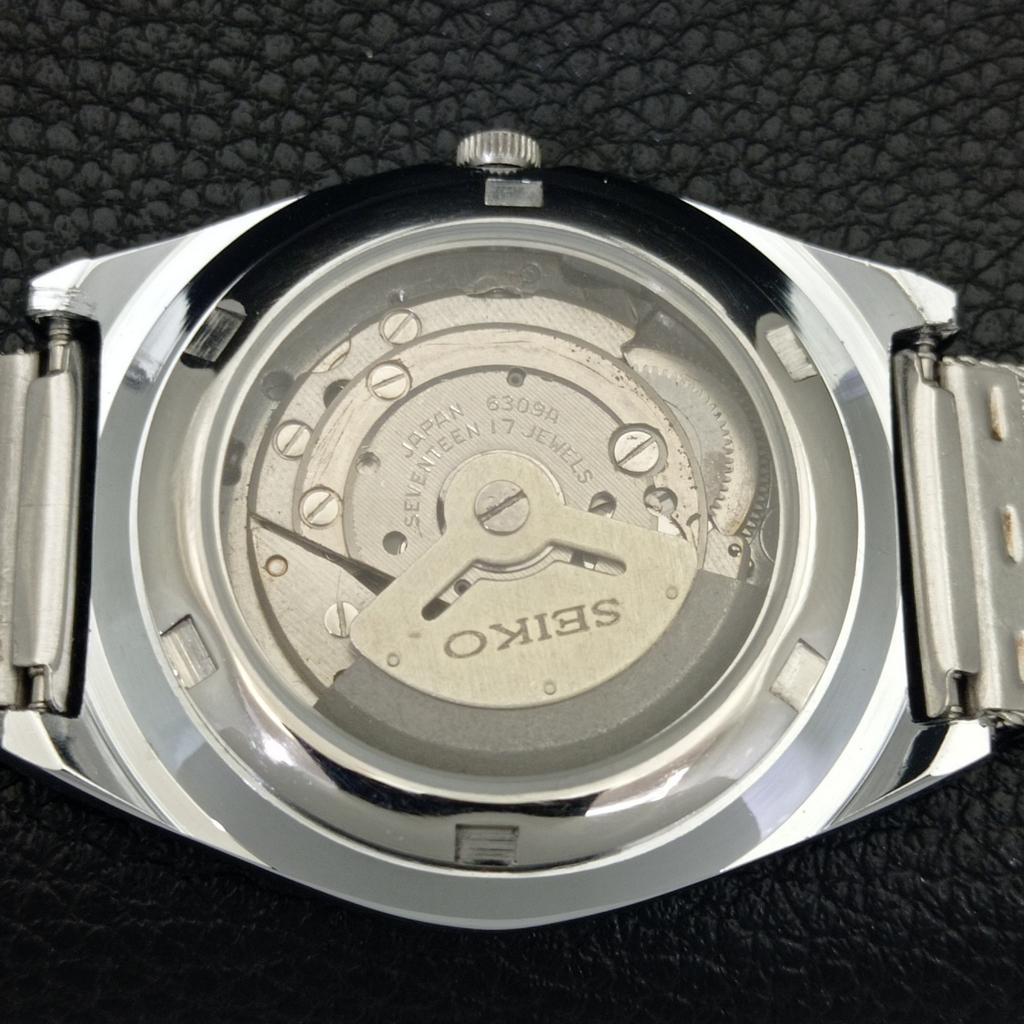 JAPAN VINTAGE REFURBISHED SEIKO EXPO 70 AUTOMATIC 6309A MENS WATCH A441819-1 Sk-a441819