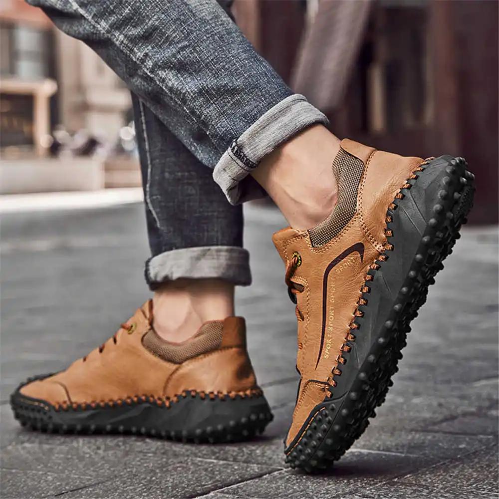 FashionSpring 38-44 Men's Casual Shoes Basketball Sneakers 39 Brown Tennis Sport Basket Sapatenes Lofers Top Sale Botasky
