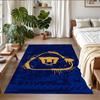 Anti‑Slip Crystal Velvet Floor Rug, Universidad Nacional Design Carpet for Indoor Living Bedroom Home Decoration