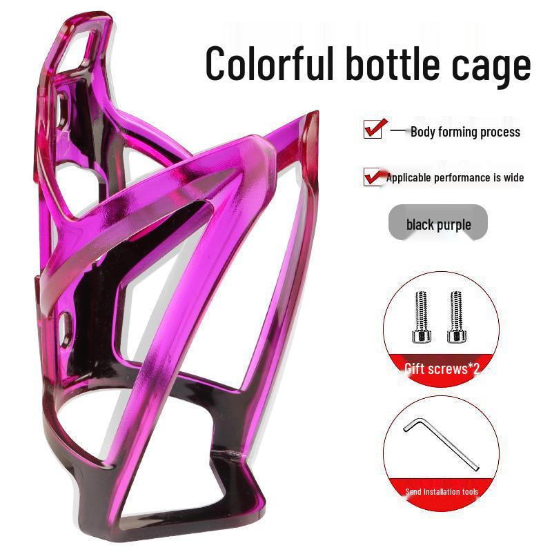 Bicycle Water Bottle Cage: Road & Mountain Bike Cup Holder - Complete Cycling Gear Accessory.