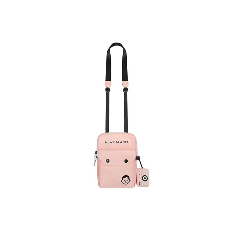 

New Balance NB X Noritake Collaboration Limited Edition Logo Print Fabric Shoulder Crossbody Bag Unisex bags Light-Pink LAB13602-RWR Light Pink