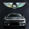 Car Logo Angel Wings Decoration 3D Reflective Waterproof Sticker For Cadillac Escalade CTS ATS SRX STS XT5 XT4 XT6 XTS CT4