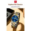 POEDAGAR Top Luxury Watch for Man Date Week Waterproof Luminous Wristwatch Quartz Stainless Steel Men's Watches Sports