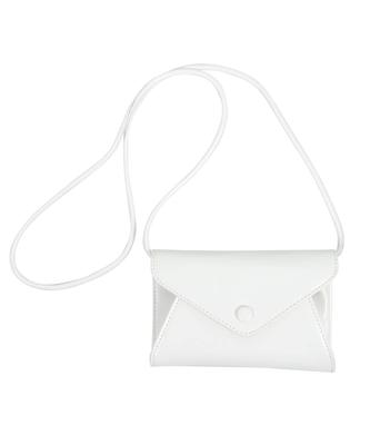 Kobe Lettuce Adjustable Shoulder Mini Letter Bag [B1492] Free Size, Off-White