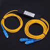 Singlemode Fiber Optic Splitter 1x2 FBT Splitter Module with SCUPC Interface 13101550nm