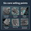 Samsung Galaxy A26 Phone Case,Military-Grade Magnetic Kickstand Phone Case Cover for Samsung Galaxy A26