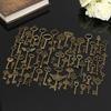 69pcs Antique Bronze Vintage Skeleton Keys Set DIY Handmade Accessories Necklace Pendants Jewelry Making Supplies