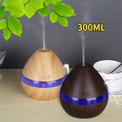 300ML LED Remote Ultrasonic Air Humidifier Aroma Diffuser