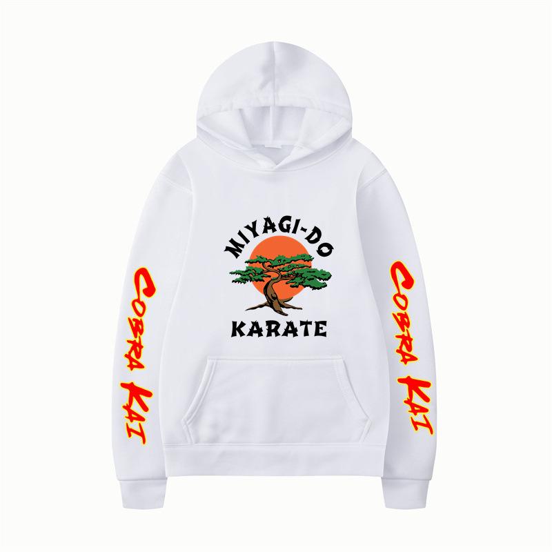 Karate Kid Val Armorr Cobra Print Men's Hoodie Brand Hoody Y2K Clothes Vintage Fashion Unisex Long Sleeve Pullovers