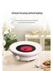 Stylish Indoor Electric Tea Stove Set with Glass Pot & Ceramic Burner for Boiling Tea, Dried Fruits, or Roasted Milk Flower Tea.
