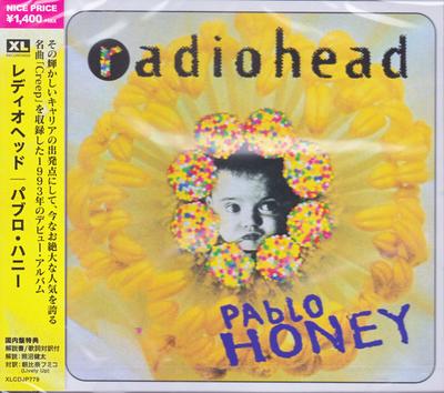 CD RADIOHEAD Pablo Honey XLCDJP779 XL RECORDINGS 2017 Japan Obi Rock
