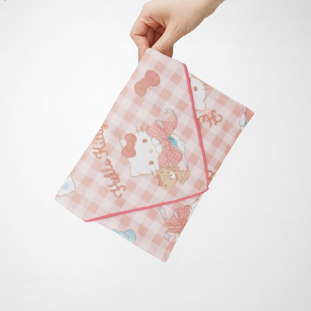 Skater Lunch Easy to Sanrio Hello Kitty Big KBST4368517 Self-Adhesive Cloth, Tie, Ribbon, Girls,