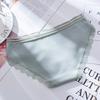 Women's Seamless Solid Color Lace Briefs Sexy Soft Japanese Style New Underwear