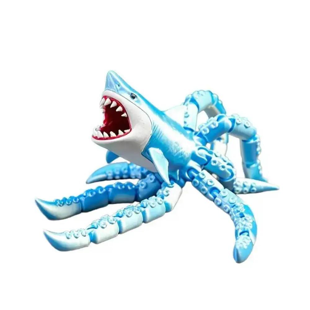 Figura de Juguete Subnautica Leviatán Bloop Gran Maja Figura Devorador de Mar Monstruo Figura de Juguete Pez Figuras de Impresión 3D Figura