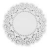 150pcs Round Disposable Paper Doilies White Decorative Paper Placemats  Wedding Birthday