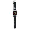 Pasek Do Apple Watch 42mm Karl Lagerfeld 3D Rubber Czarny