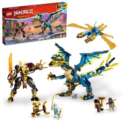 LEGO Ninjago Element Dragon Imperial Mecha Suit Hračka Dárek k narozeninám Blok Vánoce Kluci Dívky Děti 9 let 10 let 11 let