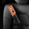 Car Interior Carbon Fiber Seat Belt Shoulders Pads Covers Accessories For Volkswagen VW Golf R GTI Jetta Rline Passat Taigo MK4 zw9
