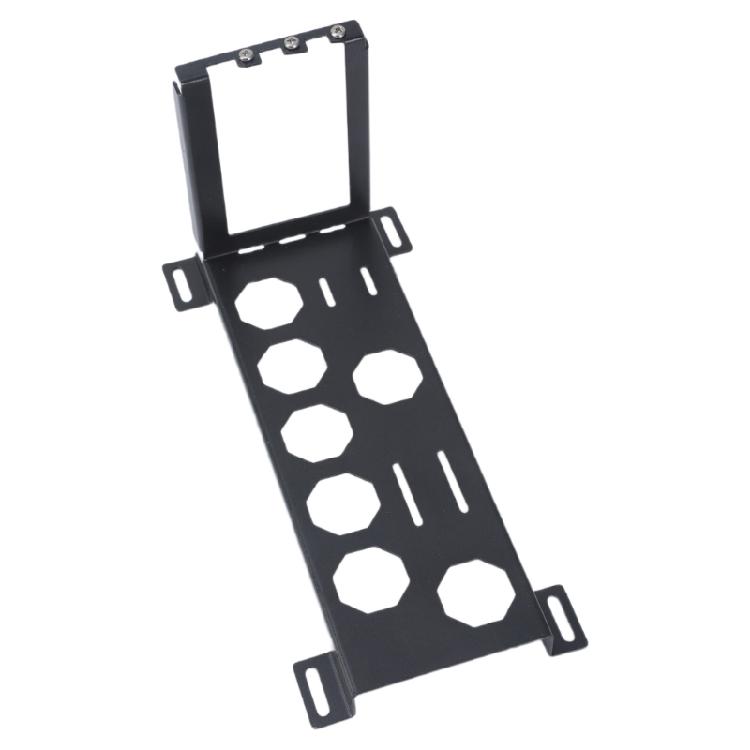 Computer Case Fan Mounted GPU Vertical Bracket Holder With Increased Cooling Efficiency