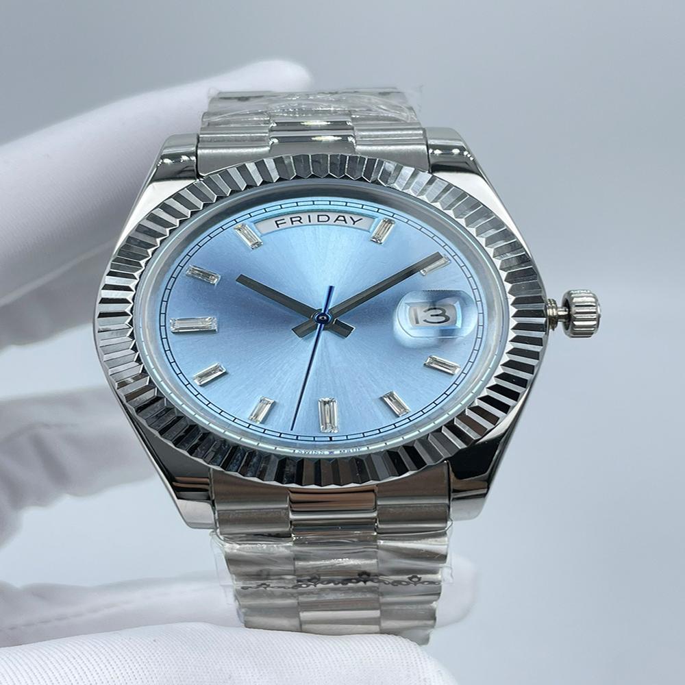 41mm Automatic Watch ,Sapphire Glass ,Stainless Steel Strap ,2813 Movement Fashion Watches for Men
