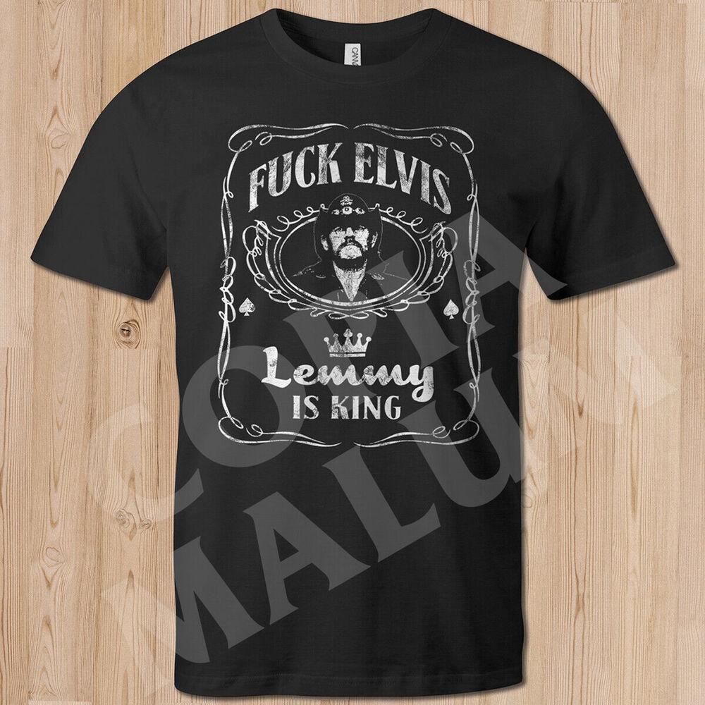 

Футболка унисекс F Elvis Lemmy Is King Kilmister Motorhead Heavy Metal
