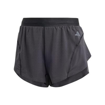 Adizero Koşu Bölünmüş Şort Kadın Alt Siyah IK9708