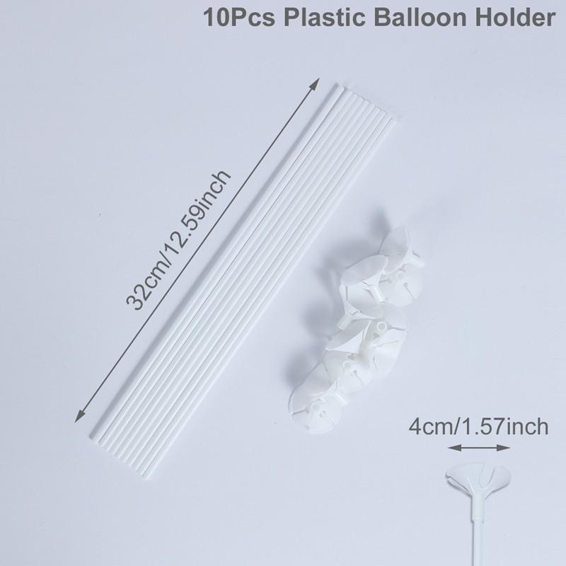Birthday Balloon Support Balloon Stand Balloon Holder Balloon Stick Tubes Wedding Birthday Party Decoration Kids Baby Shower